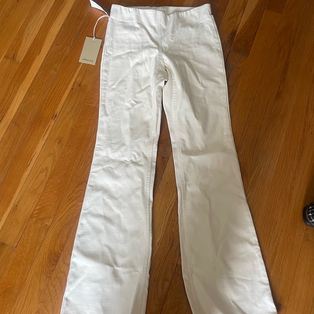 Aritzia Women's White Jeans